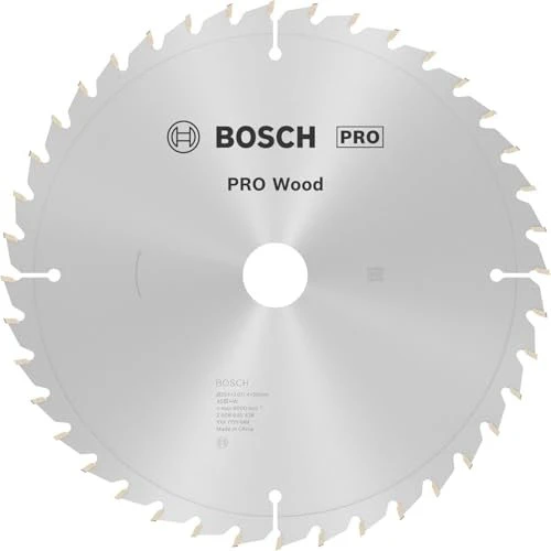 Bosch Professional Optiline Wood Kreissägeblatt 40Z, 254x2x30mm, 1 Stück