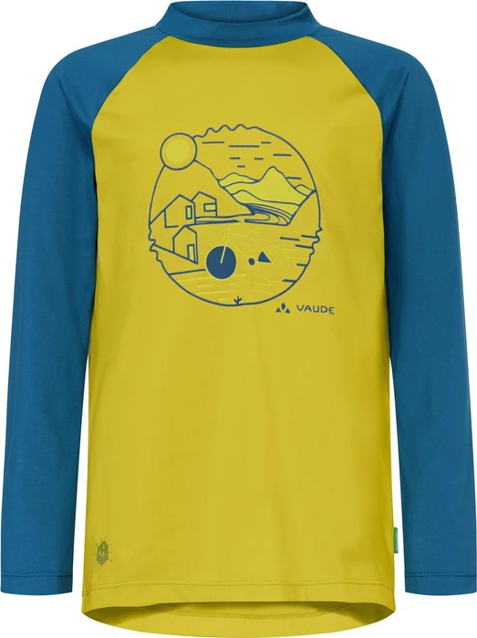 Vaude Solaro III Funktionsshirt langarm light leaf (Junior)