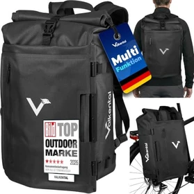 Valkental Trail X 2in1 Gepäcktasche schwarz