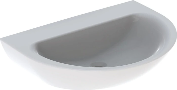 Geberit Renova Waschtisch 70cm, ohne Hahnloch, ohne Überlauf, weiß