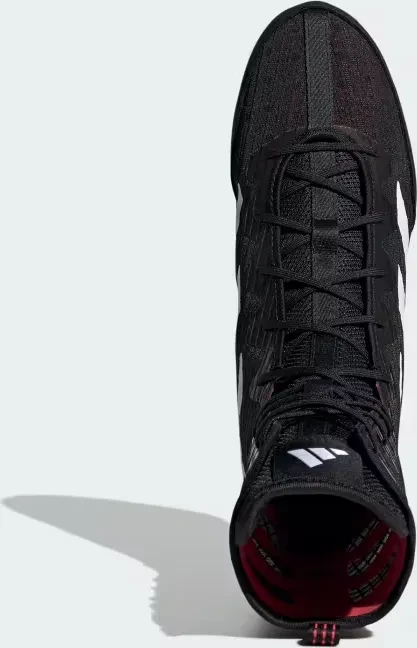 adidas Box Hog 4 core black/cloud white/pure ruby