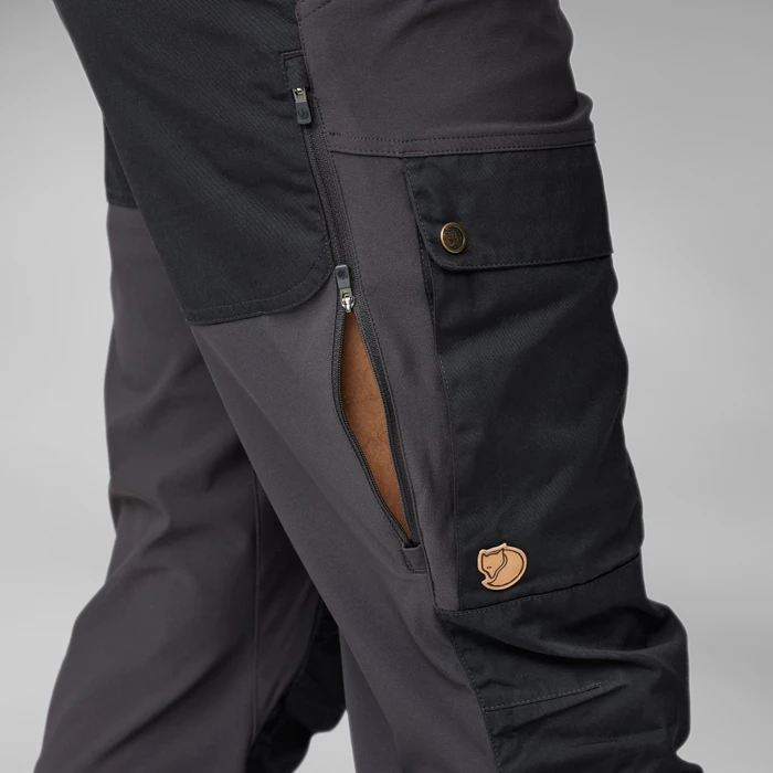 Fjällräven Keb Hose lang schwarz (Herren)