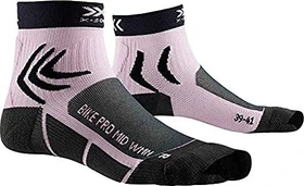 X-Bionic Bike Pro Fahrradsocken charcoal/magnolia purple (Damen)