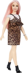 Mattel Barbie - Fashionistas Barbie im Leoparden Kleid Curvy