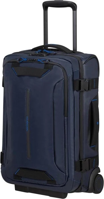 Samsonite Ecodiver Reisetasche mit Rollen Doppelrahmen 55cm blue nights