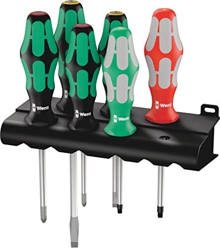 Wera Kraftform Plus Serie 300 334/368/6 Schraubendrehersatz, 6-tlg.