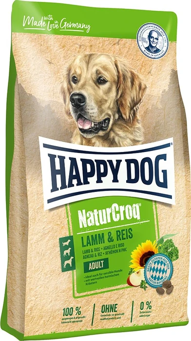 Happy Dog NaturCroq Lamm und Reis, 30kg (2x 15kg)