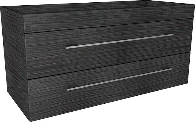 Lanzet K5 Waschtischunterschrank 117.9x50.3x57.5cm, dark oak