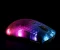 Deltaco DM320 Wireless RGB Lightweight Gaming Mouse schwarz/transluzent, USB Vorschaubild