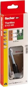 fischer TherMax 8/100 M6 (2) Abstandsmontagesystem Schrauben/Dübel-Sortiment, 2 Stück
