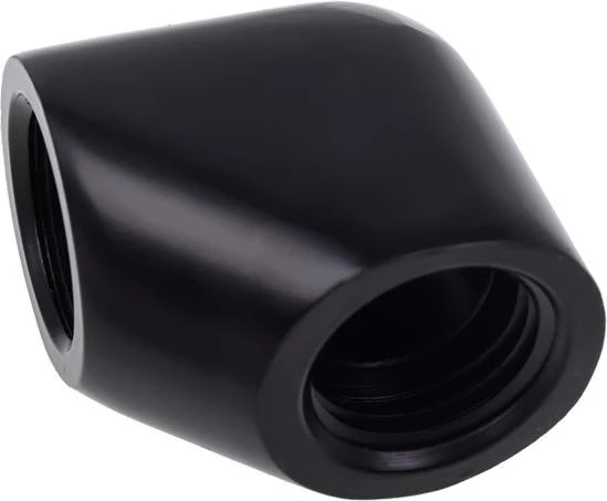 Alphacool Eiszapfen L-Verbinder G1/4", schwarz