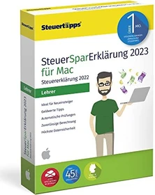 Akademische Arbeitsgemeinschaft SteuerSparErklärung für Lehrer 2023, ESD (deutsch) (MAC)