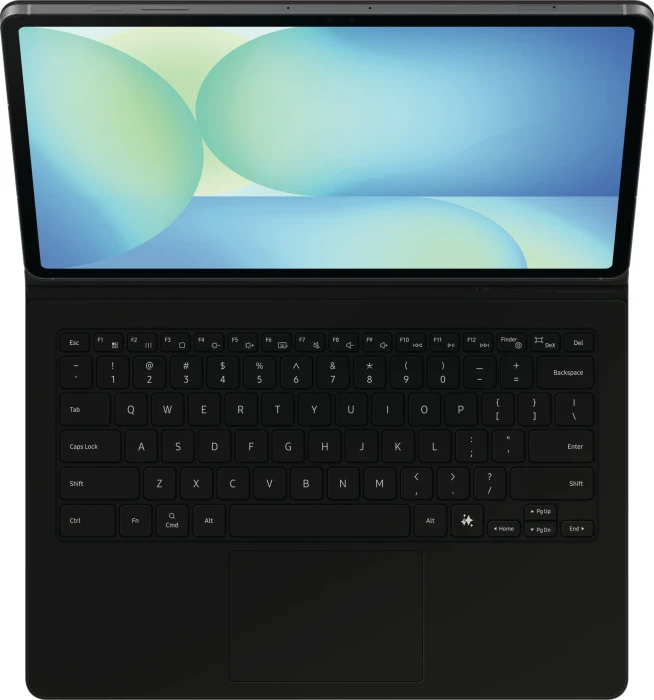 Samsung EF-DX625 Book Cover Keyboard mit AI-Taste für Galaxy Tab S10 FE+, schwarz, IT