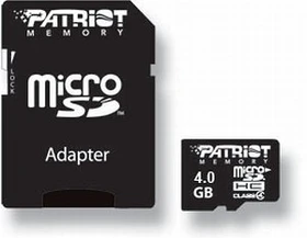 Patriot Signature 4GB Kit, Class 4