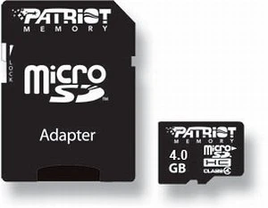 Patriot Signature 4GB Kit, Class 4