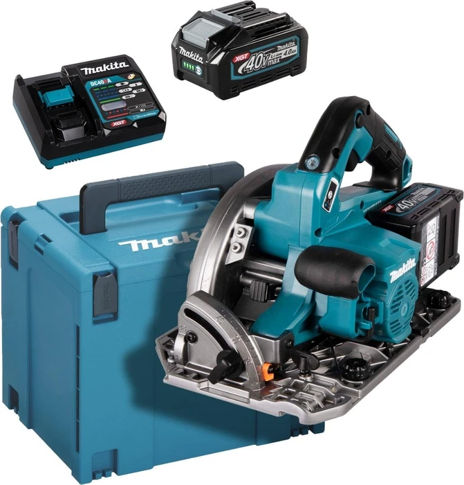 Makita HS004GM202 XGT Akku-Handkreissäge inkl. MAKPAC + 2 Akkus 4.0Ah