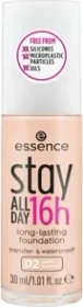 Essence Stay All Day 16h Long-lasting Foundation 02 soft ivory, 30ml