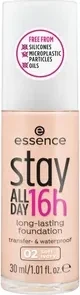 Essence Stay All Day 16h Long-lasting Foundation 02 soft ivory, 30ml