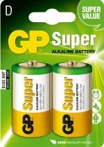 GP Batteries Super Alkaline Mono D, 2er-Pack