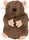 Trixie Maulwurf, Polyester, mit Stimme, braun (45786)