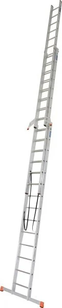 Krause Monto Tribilo Alu 3-tlg. Teleskop-Mehrzweckleiter, 3x 14 Stufen