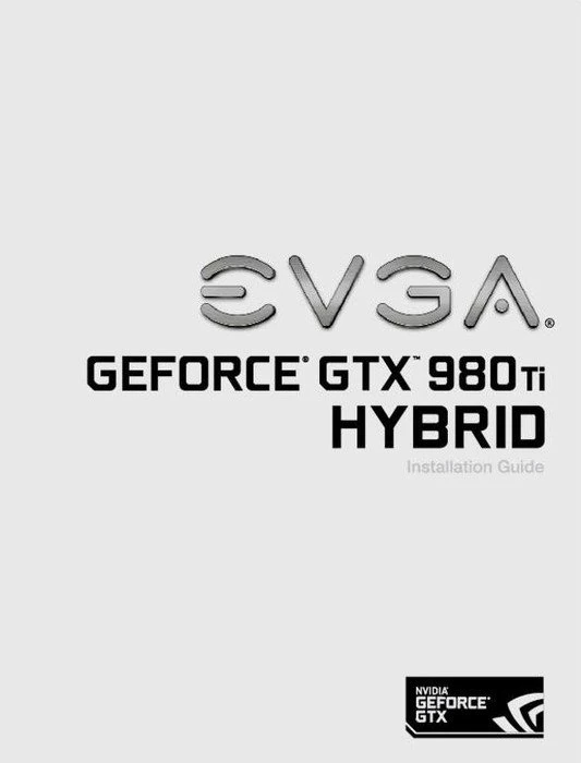 EVGA Hybrid Wasserkühler für GeForce GTX 980 Ti