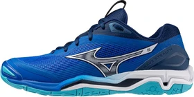 Mizuno Wave Stealth 6 Handballschuhe mugen blue/white/estate blue