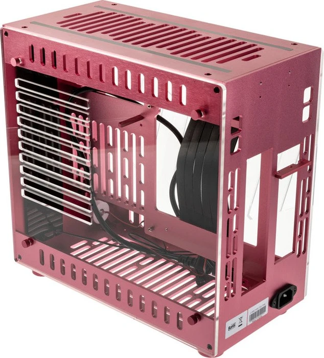 Zalman Z-Machine 300 pink, Acrylfenster, Mini-ITX
