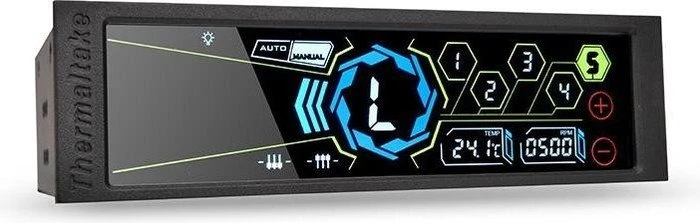 Thermaltake Commander FT, 5.25" Lüftersteuerung, 5-Kanal