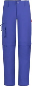 Trollkids Oppland Zip-Off Hose lang glow blue (Junior)