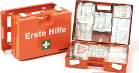 Leina-Werke Erste Hilfe Koffer SAN mit Druck orange