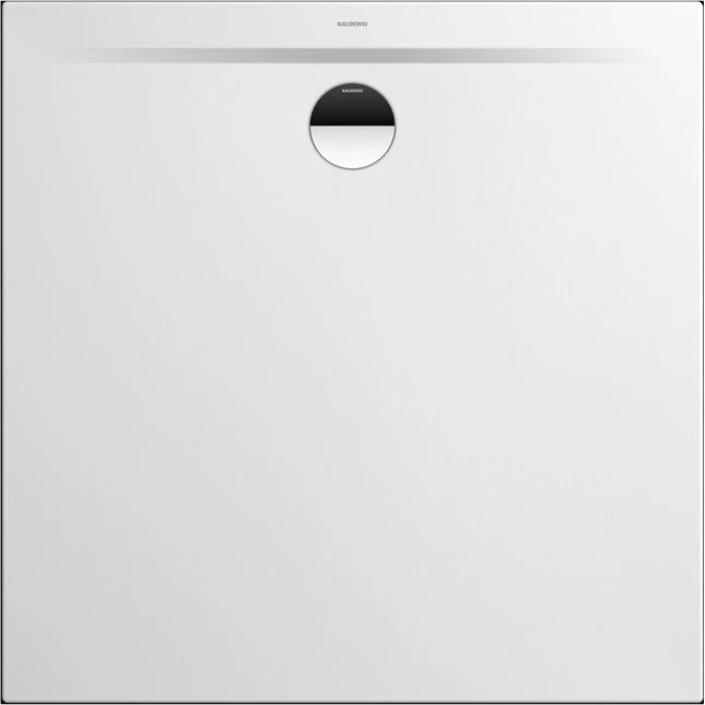 Kaldewei Superplan Zero 1516-5 Duschwanne 80x80cm, Wannenträger extraflach, alpinweiß matt
