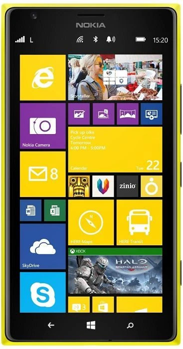 Nokia Lumia 1520 gelb