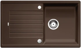Blanco Zia 5 S Becken reversibel mit Ablauffernbedienung cafe