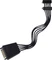 SilverStone CP06-E2, SATA Adapter Kabel, 1 auf 2 SATA Stecker (Super Flexibel), 2x 2200µF Kondensatoren Vorschaubild