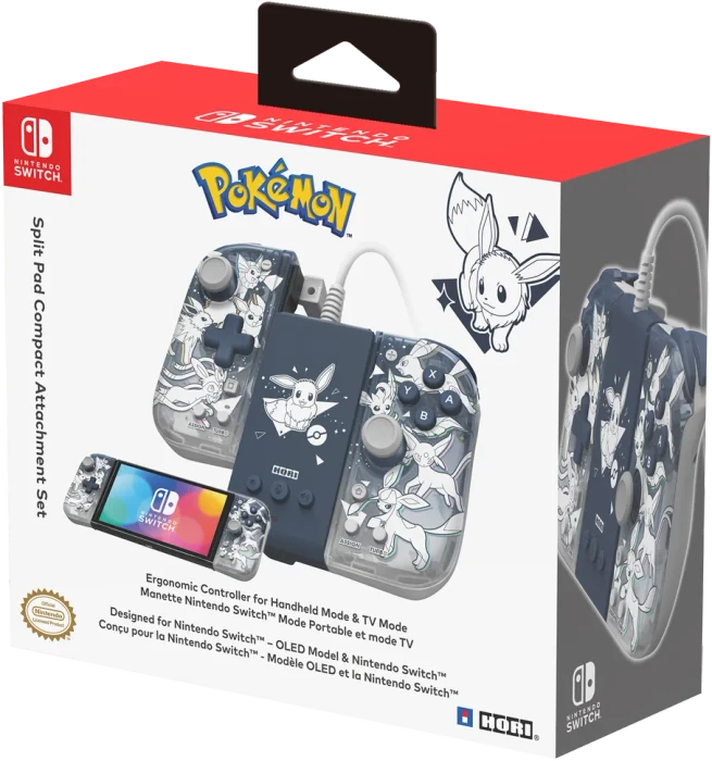 Hori Split Pad Compact Attachment Set Eevee Evolutions (Switch)