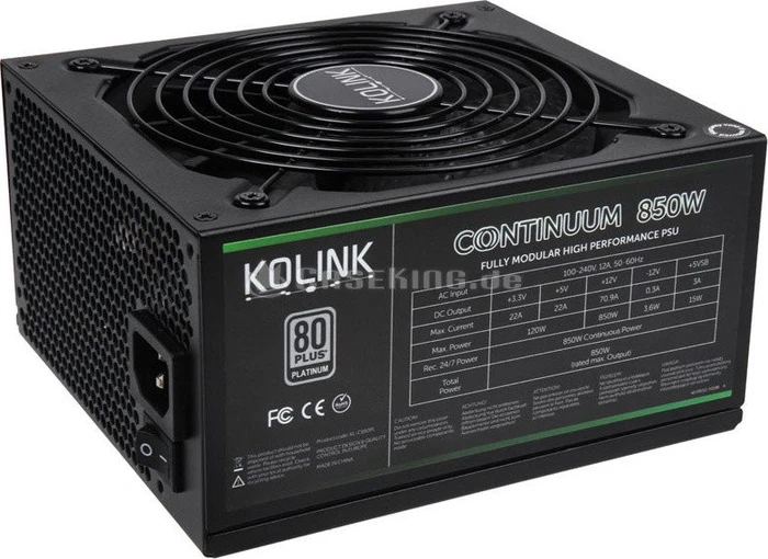 Kolink Continuum 850W, ATX 2.3