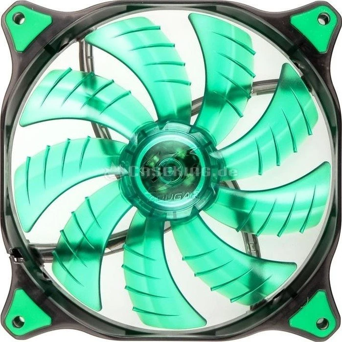 Cougar CFD LED D14HB-G grün, 140mm