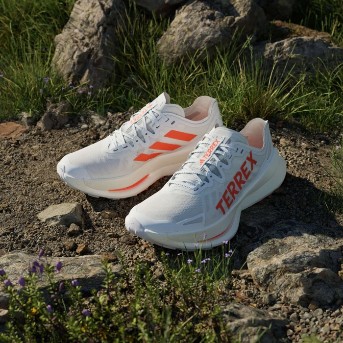 adidas Terrex Agravic Speed Ultra cloud white/impact orange/dash grey (Herren)