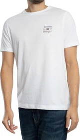 Tommy Hilfiger Regular Round Stack T-Shirt kurzarm weiß (Herren)