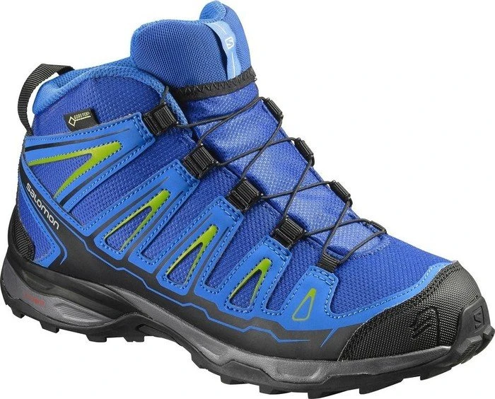 Salomon X Ultra Mid GTX schwarz/blau (Junior)