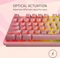 Razer Huntsman Quartz Pink, Razer Clicky Optical PURPLE, USB, US Vorschaubild