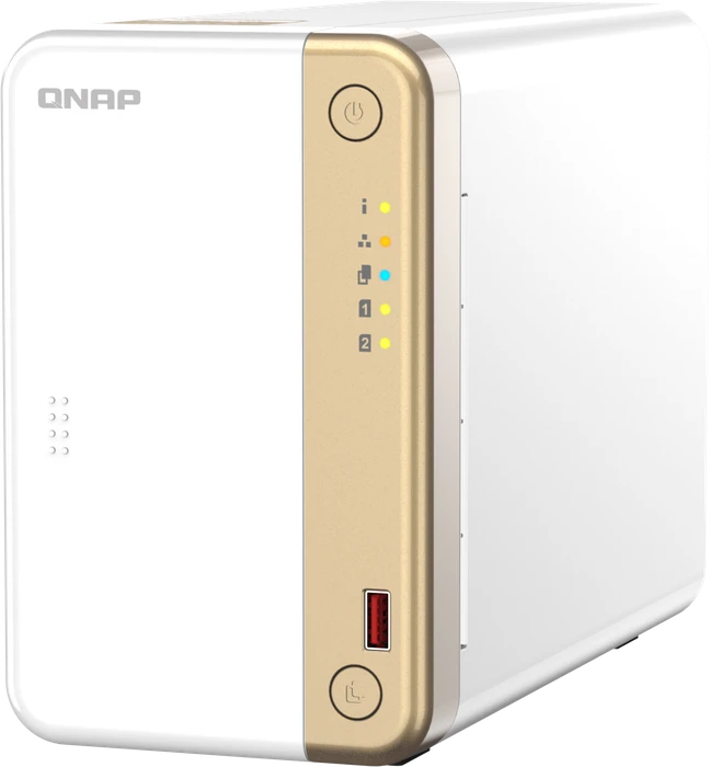 QNAP Turbo Station TS-262-4G, 4GB RAM, 1x RJ-45 2.5GBase-T, 2x USB-A 3.1