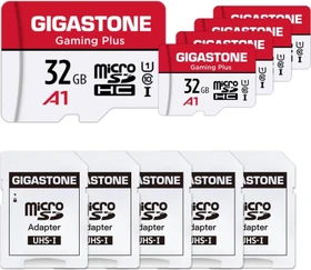 Gigastone Gaming Plus R90/W20 32GB Kit, UHS-I U1, A1, Class 10, 5er-Pack