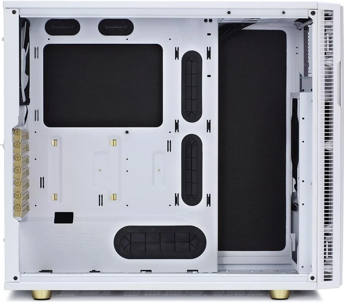 Fractal Design Define R5 White & Gold Limited Edition, Acrylfenster, schallgedämmt