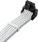CableMod C-Series Pro, 12VHPWR Kabel, Corsair Type 4, 4x 8-Pin PCIe Stecker auf 16-Pin PCIe 5.0 12VHPWR Stecker, Adapterkabel, 90°, Variante B, weiß, 60cm Vorschaubild