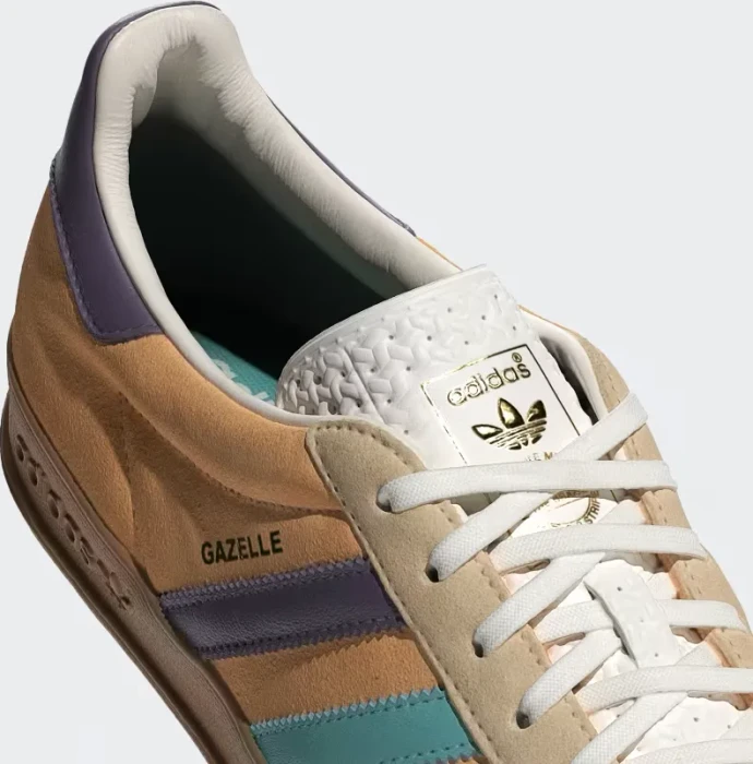 adidas Gazelle Indoor glow orange/shadow violet/off white