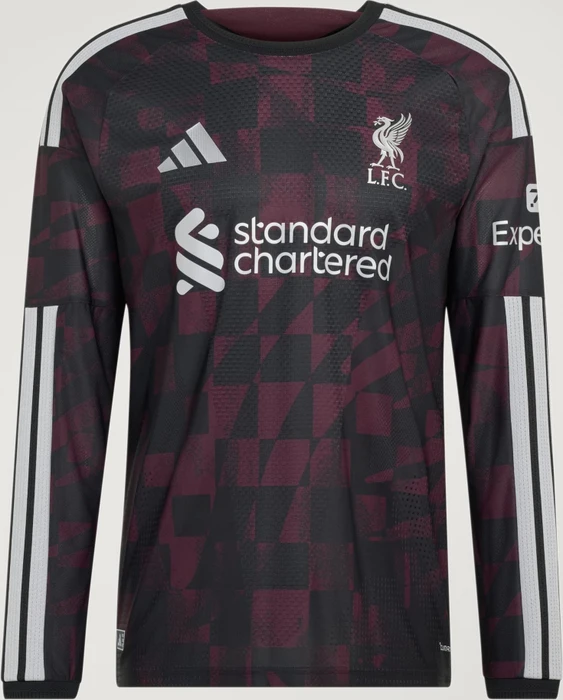 adidas Liverpool FC Authentic 2026/2027 Ausweichtrikot langarm (Herren)