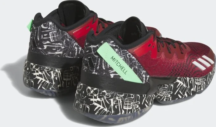 adidas D.O.N. Issue #4 better scarlet/core black/off white