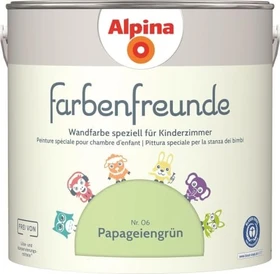 Alpina Farben Farbenfreunde Nr. 06 innen papageiengrün, 2.5l